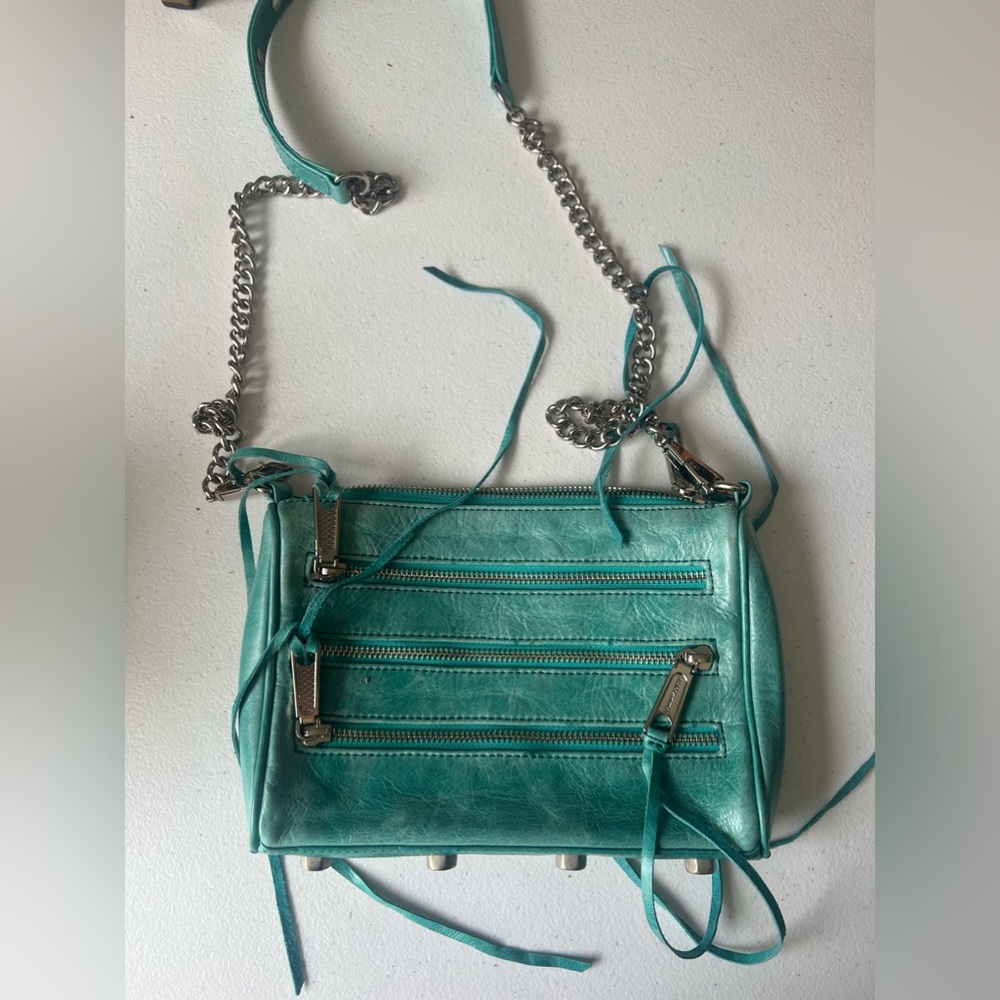 Rebecca Minkoff Turquoise Mini Crossbody